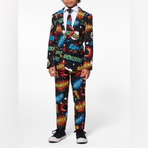 Like New! OppoSuits Big Boys BOYS BADABOOM SZ 10 missing Tie